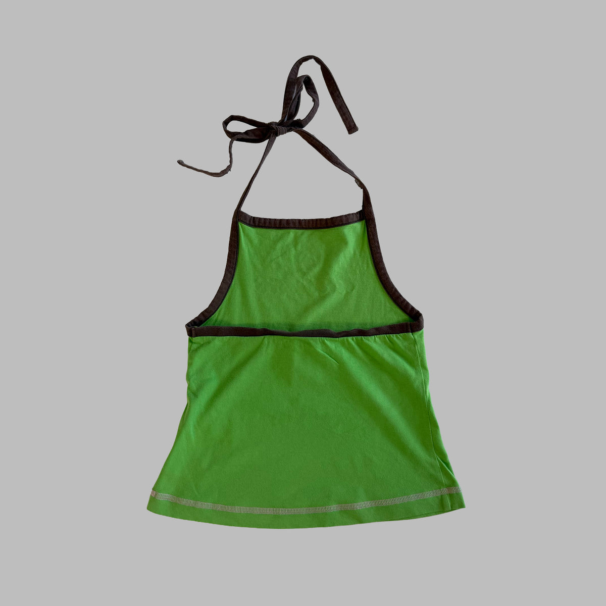 Y2K Adidas Spell Out Halter Top - XS