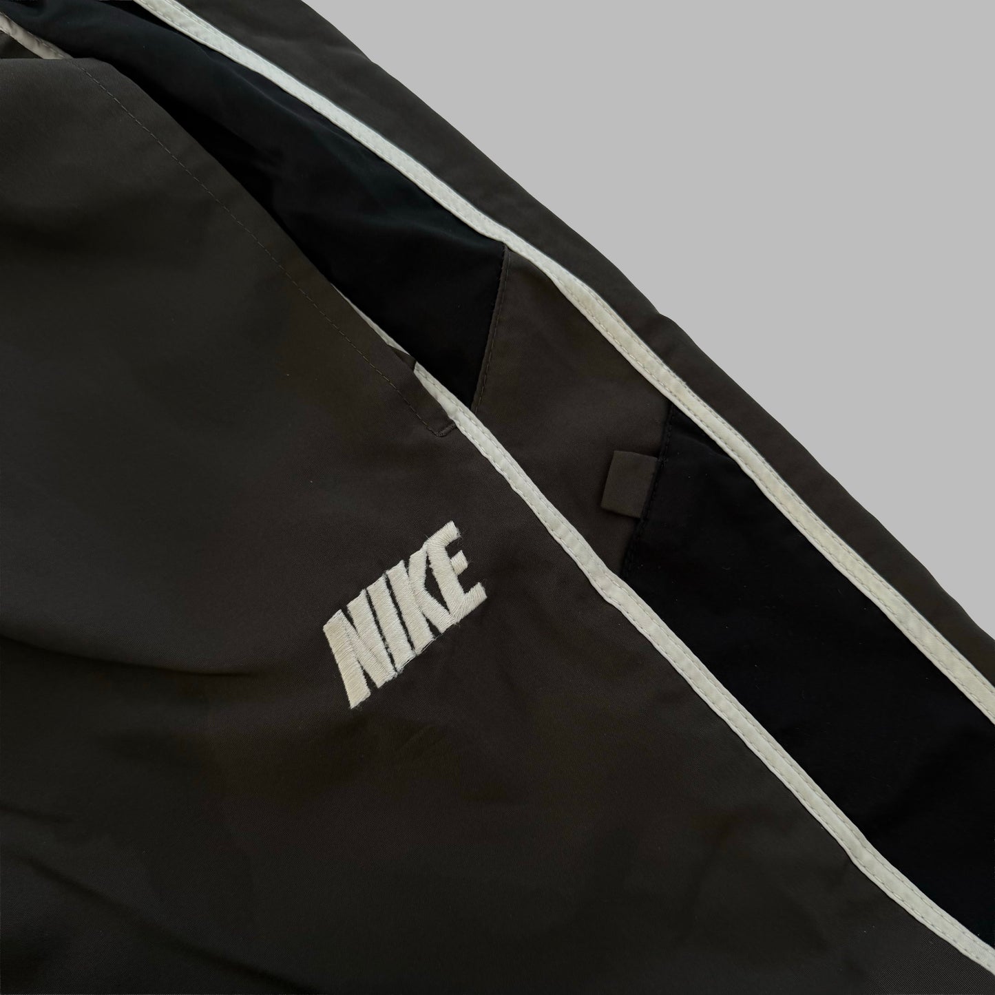 Y2K Nike Wide Leg Striped Track Pants - XS