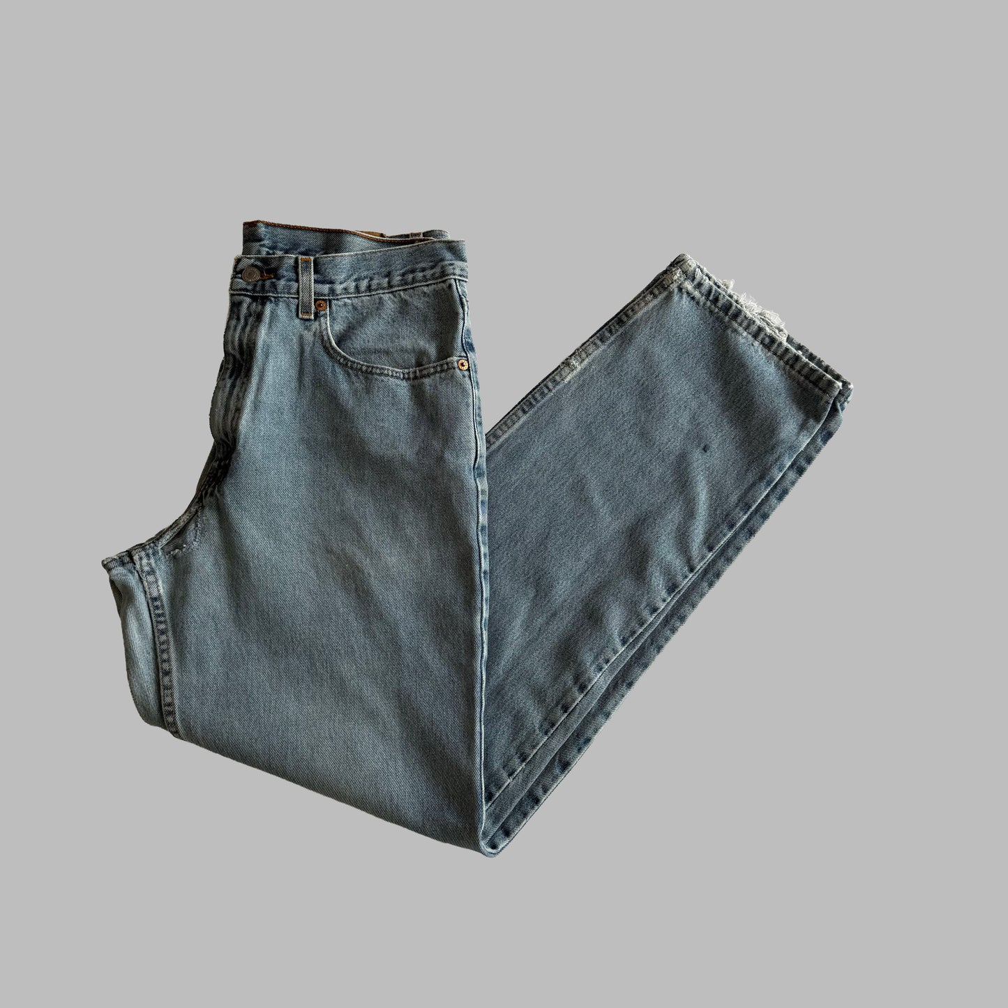 90s Levis Paper Tag Barrel Jeans - 34 x 32