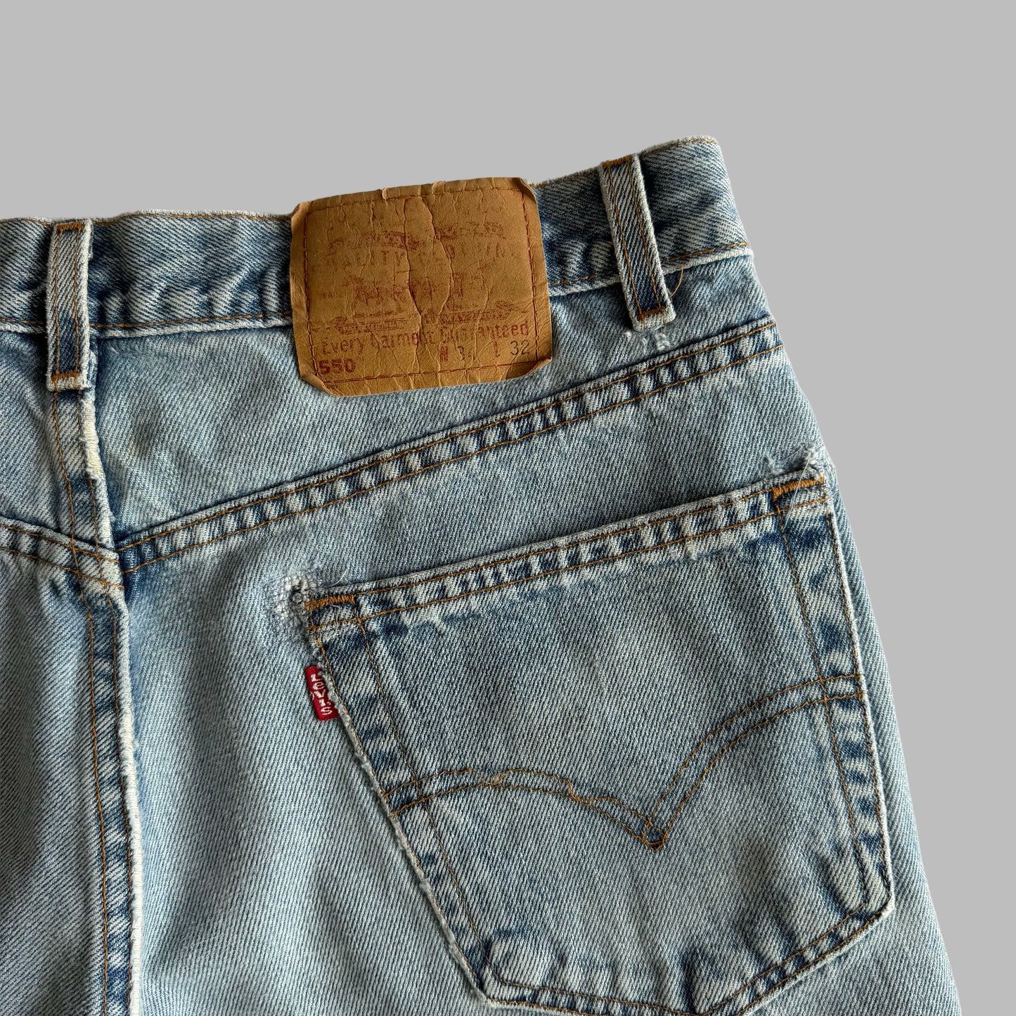 90s Levis Paper Tag Barrel Jeans - 34 x 32
