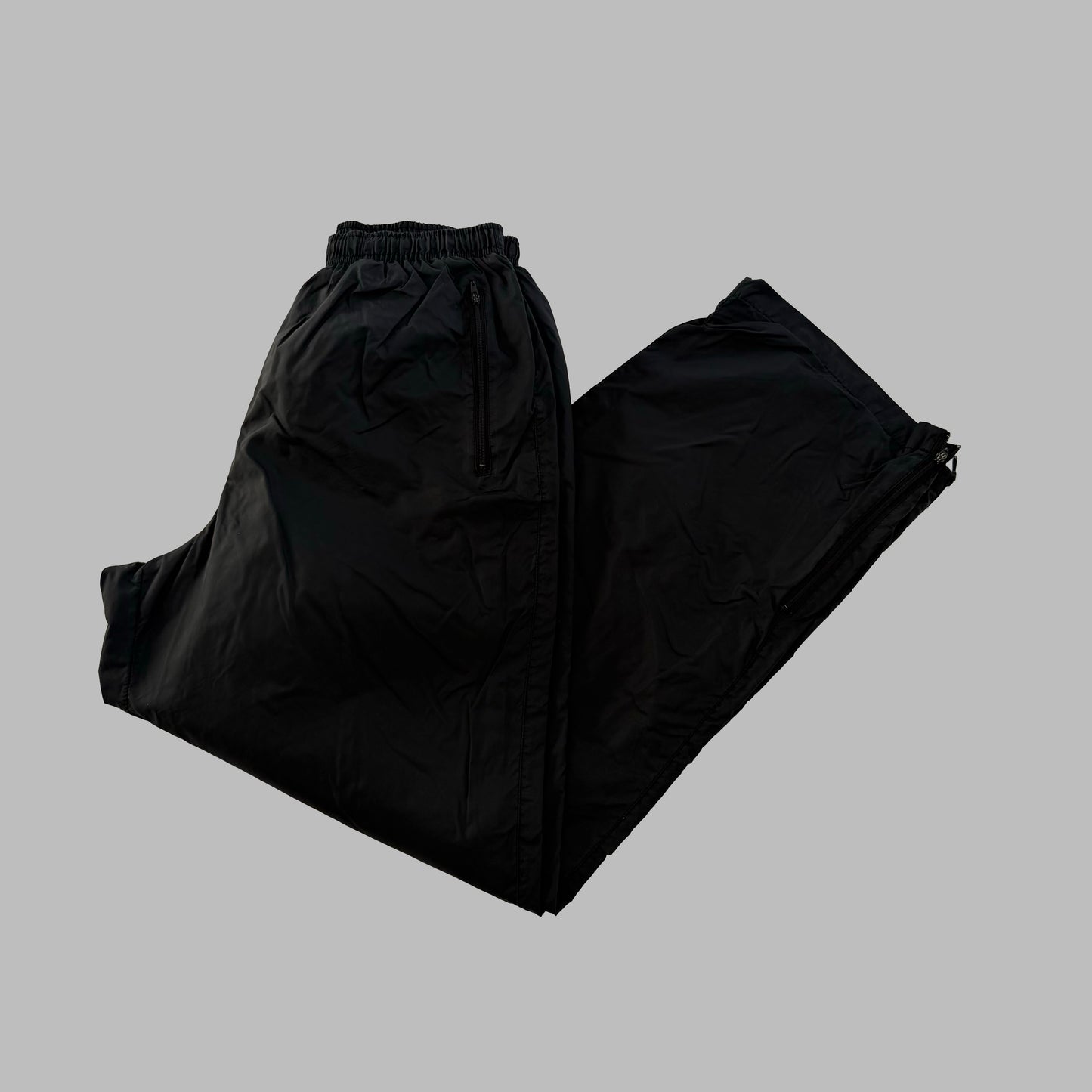 Y2K Nike Wide Leg Classic Track Pants - L