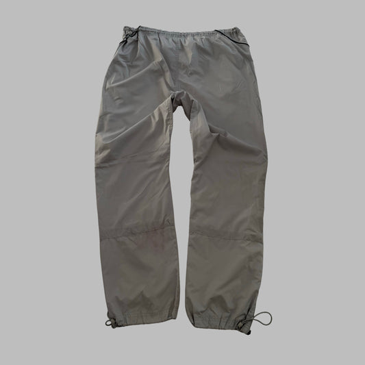 Y2K Nike Baggy Striped Track Pants - M
