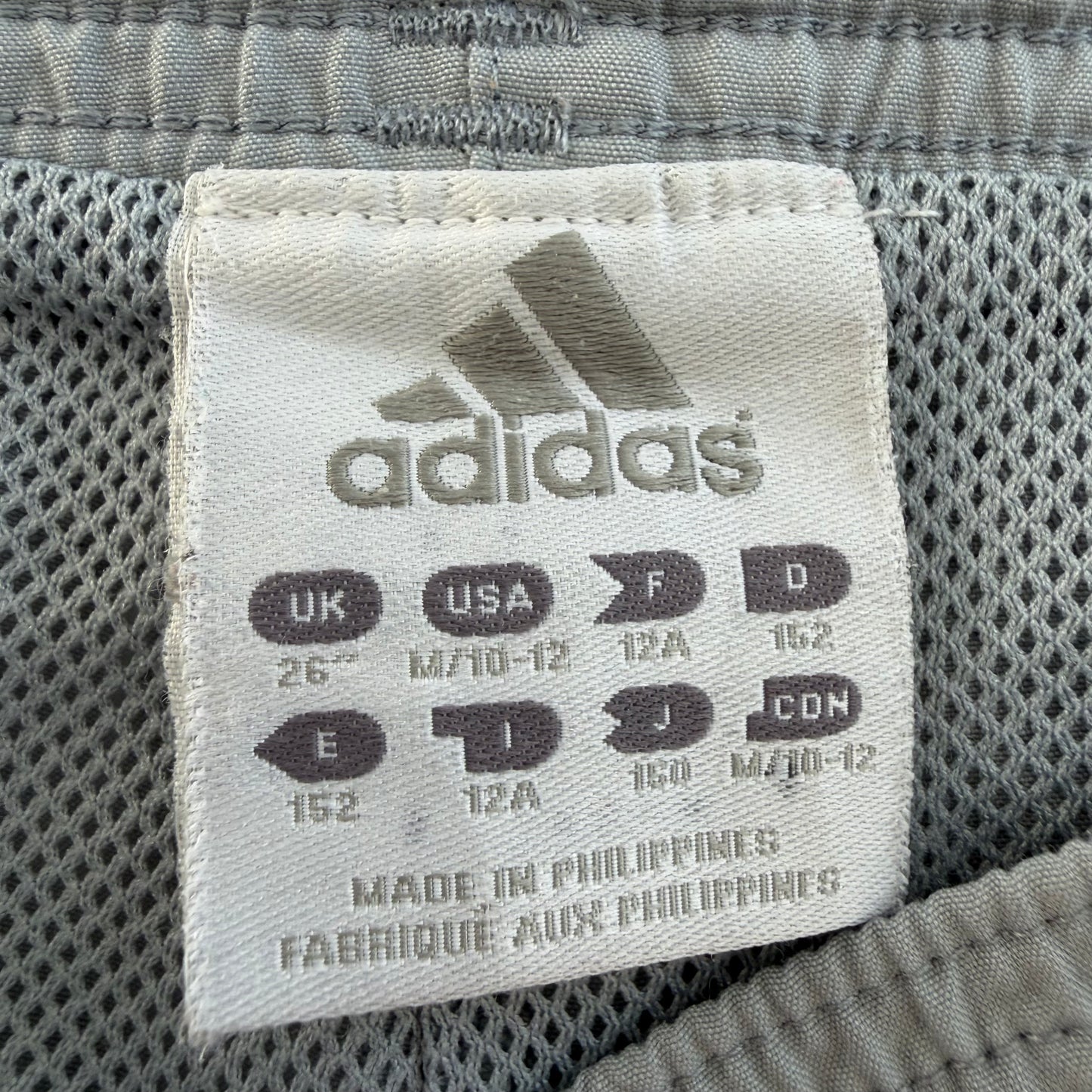 Y2K Adidas Three Stripe Baggy Track Pants - XS