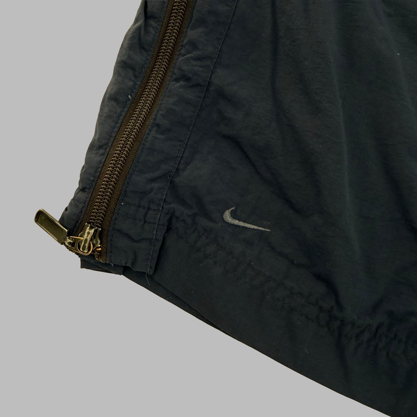Y2K Nike Wide Leg Classic Track Pants - M