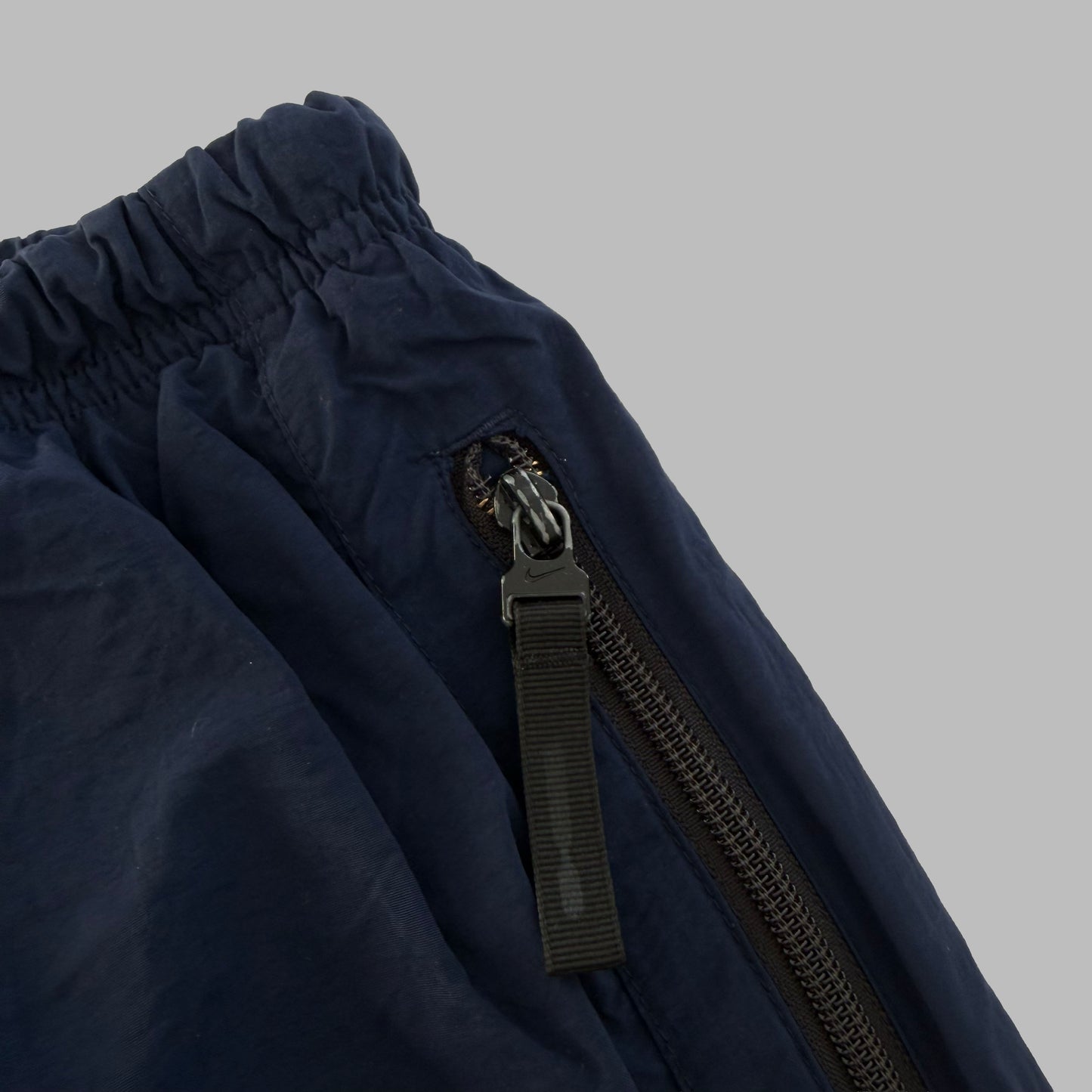 Y2K Nike Wide Leg Classic Track Pants - M
