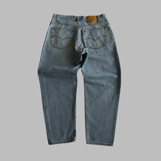 90s Levis Paper Tag Barrel Leg Jeans - 36 x 30