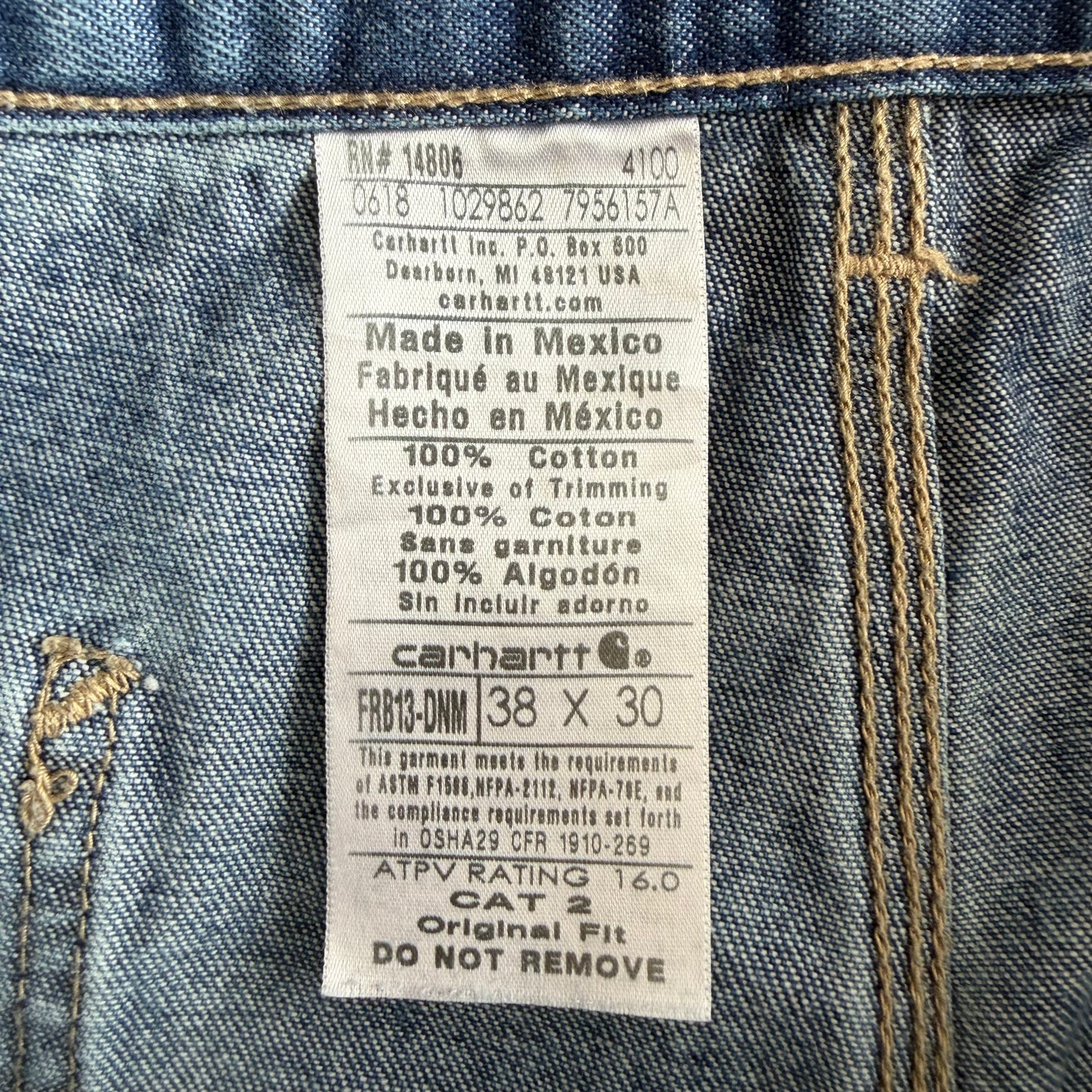 Carhartt Wide Leg Jeans - 38 x 30