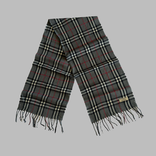 90s Burberry Scarf