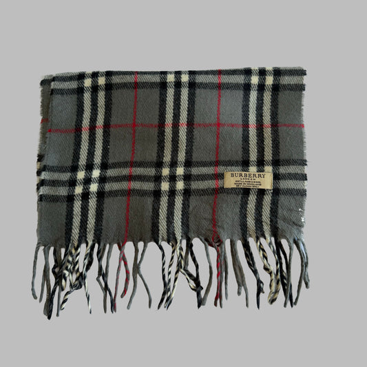 90s Burberry Scarf