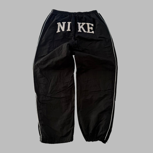 Y2K Nike Wide Leg Spell Out Track Pants - XL