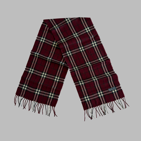 90s Burberry Scarf