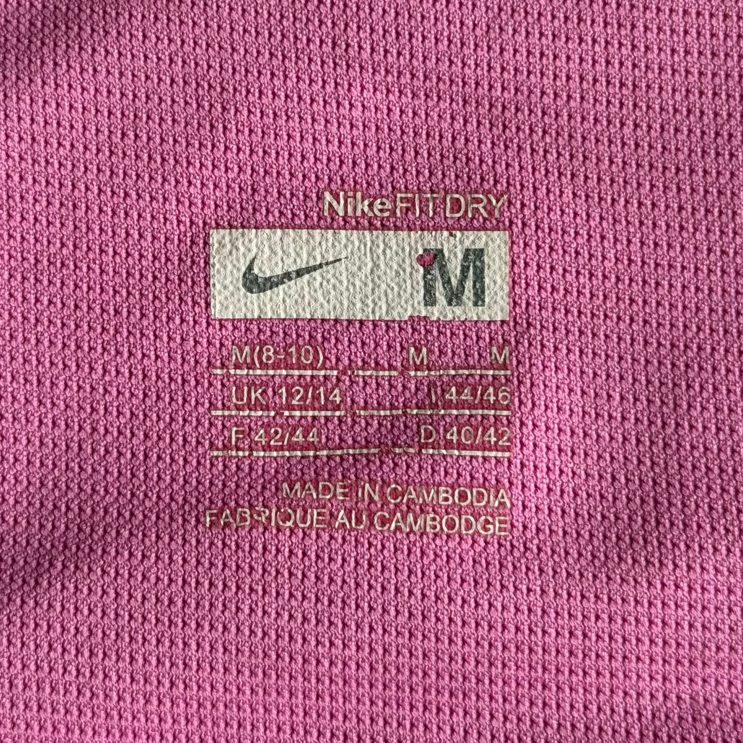 Y2K Nike Panelled V-Neck Activewear Tank - L