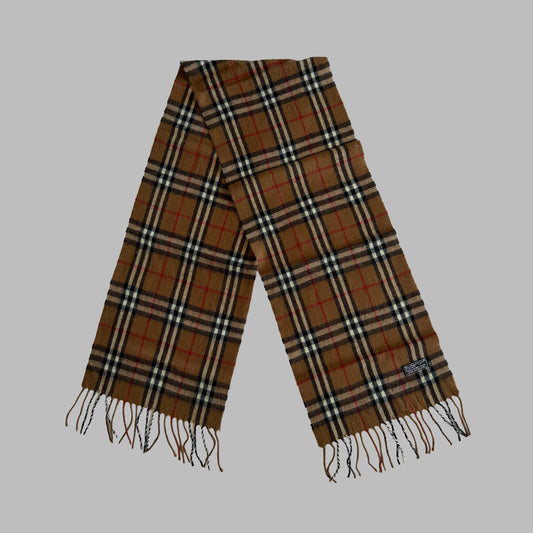 90s Burberry Scarf