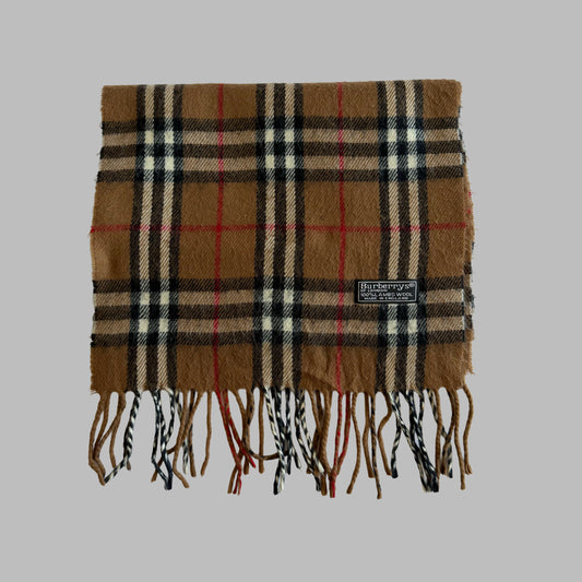 90s Burberry Scarf