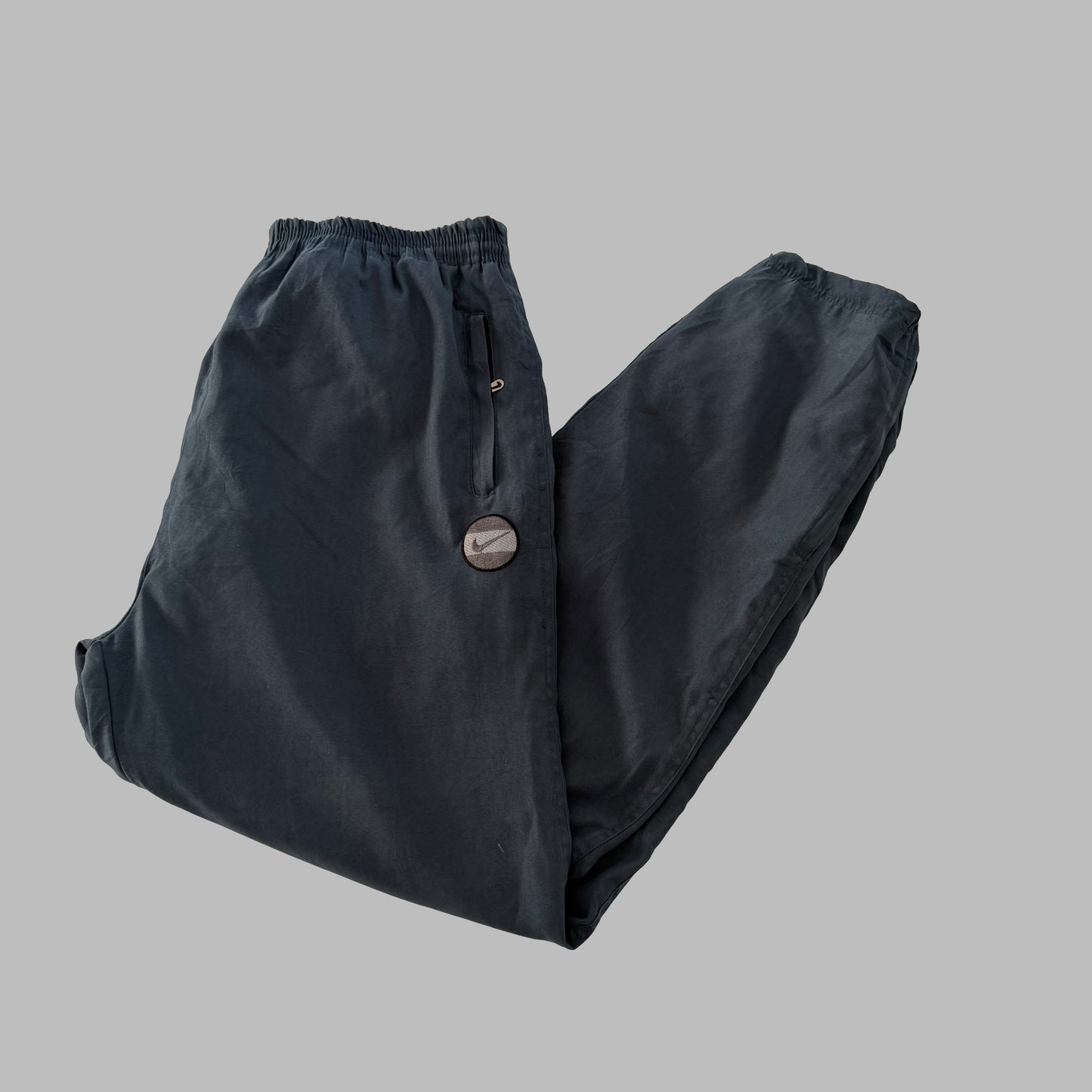 80s Nike Baggy Track Pants - L