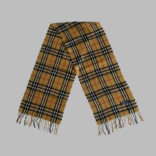 90s Burberry Scarf