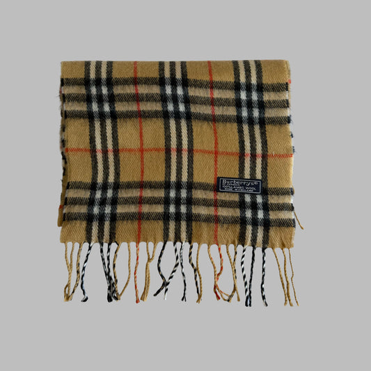90s Burberry Scarf