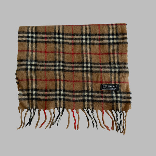 90s Burberry Scarf