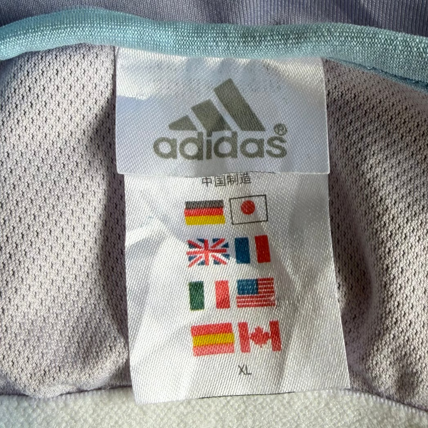 Y2K Adidas Cross Back Activewear Tank - L