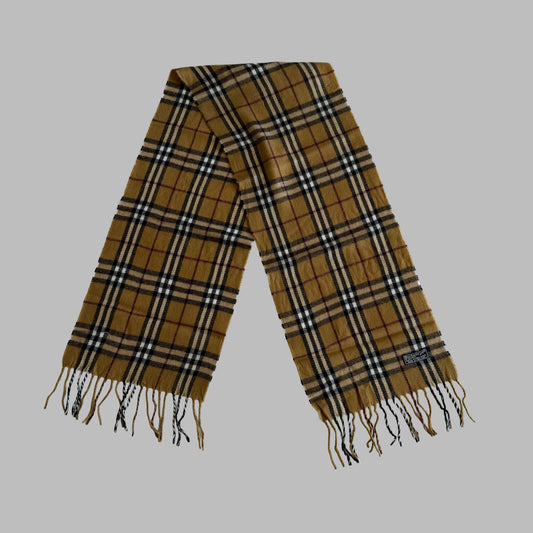 90s Burberry Scarf