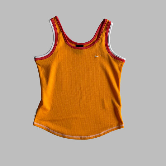 Y2K Nike Scoop Neck Mesh Tank - S/M