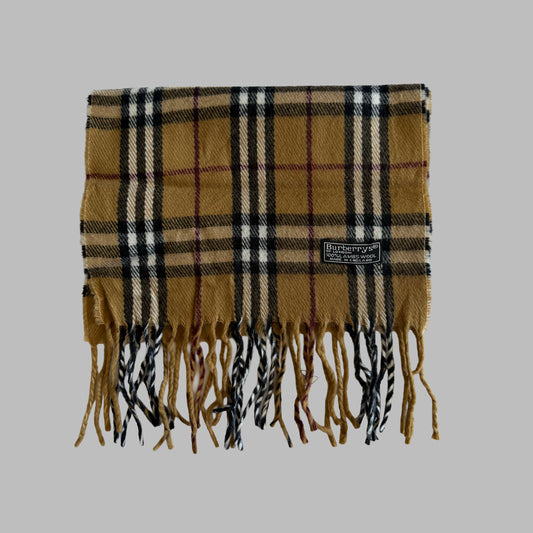 90s Burberry Scarf