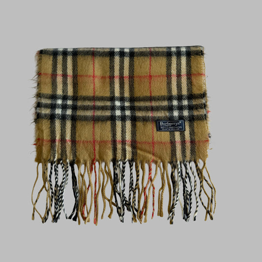 90s Burberry Scarf