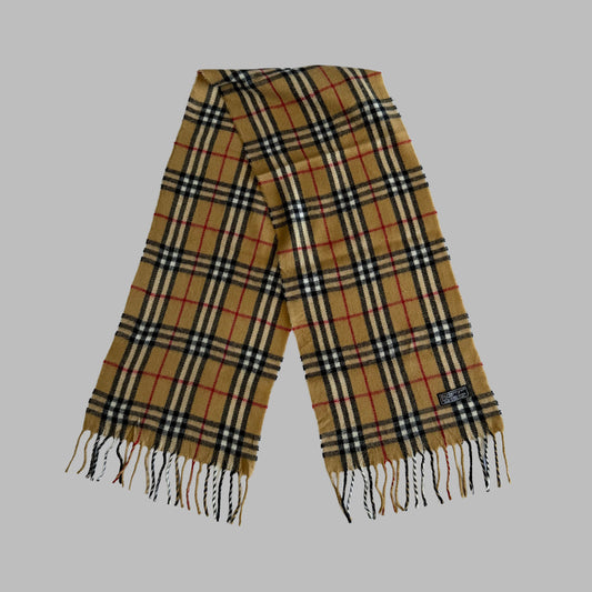 90s Burberry Scarf