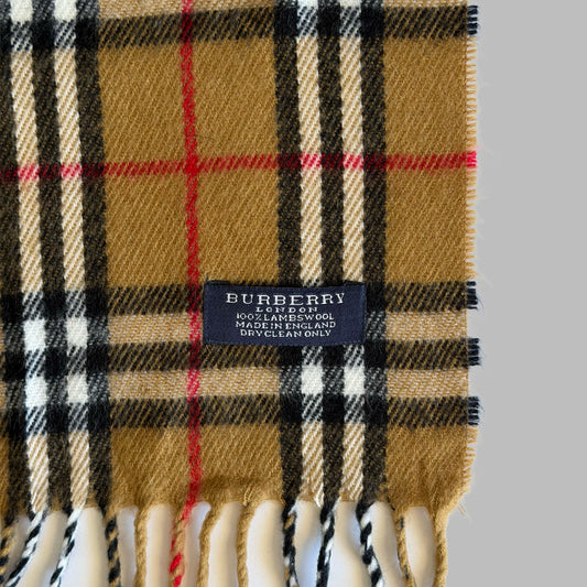 00s Burberry Scarf