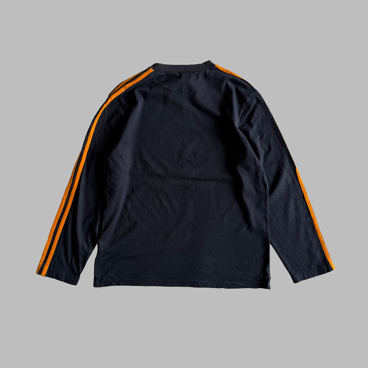 Y2K Adidas Spell Out Long Sleeve - M