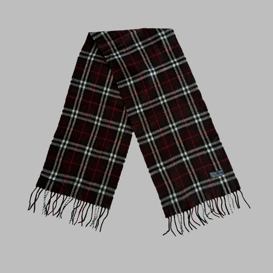 90s Burberry Scarf