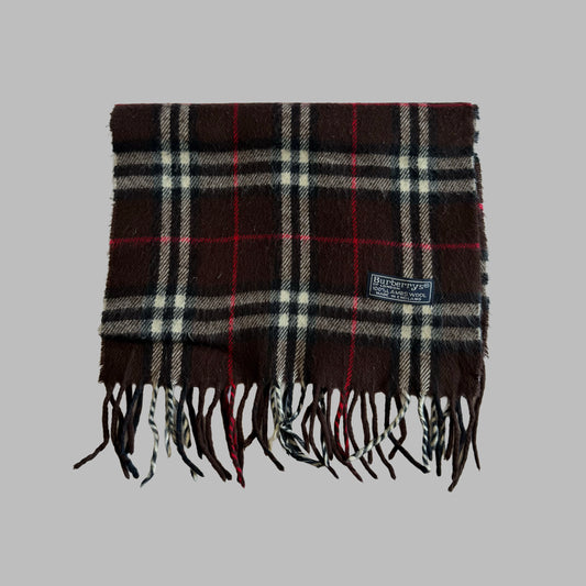90s Burberry Scarf
