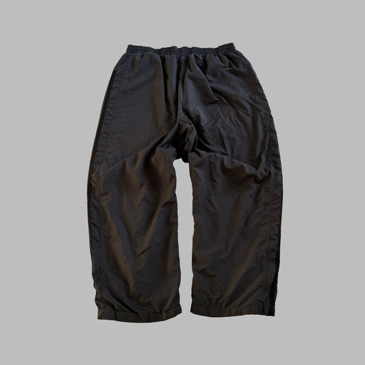 Y2K Adidas Three Stripe Wider Leg Track Pants - M
