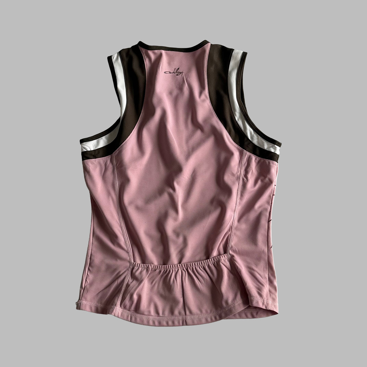 Y2K Oakley Panelled Activewear Tank - L