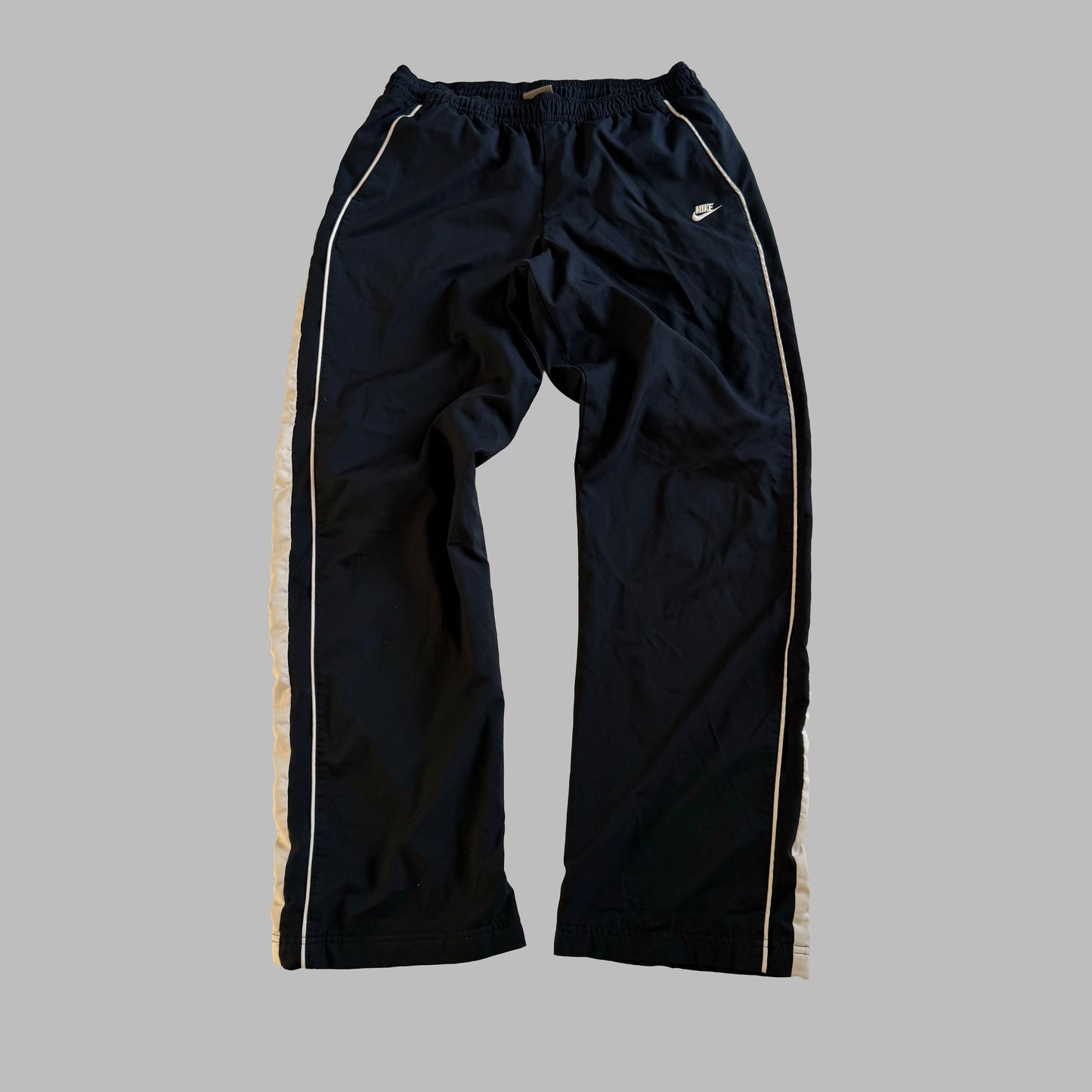 Y2K Nike Wide Leg Striped Pants - S