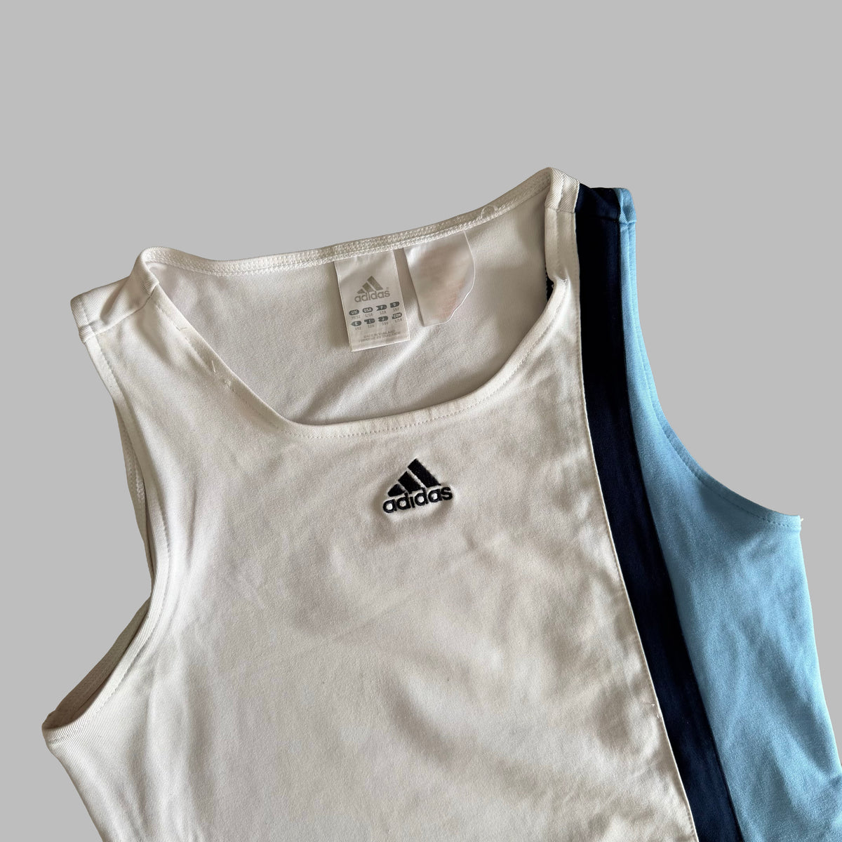 Y2K Adidas Asymmetrical Activewear Top - M