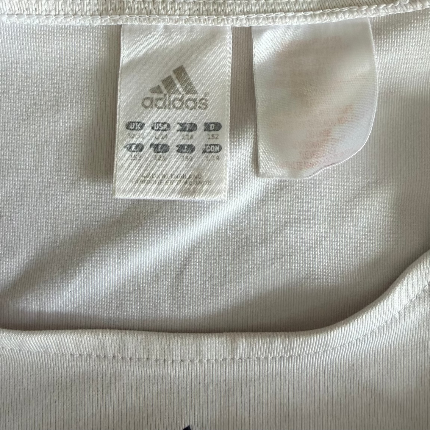 Y2K Adidas Asymmetrical Activewear Top - M