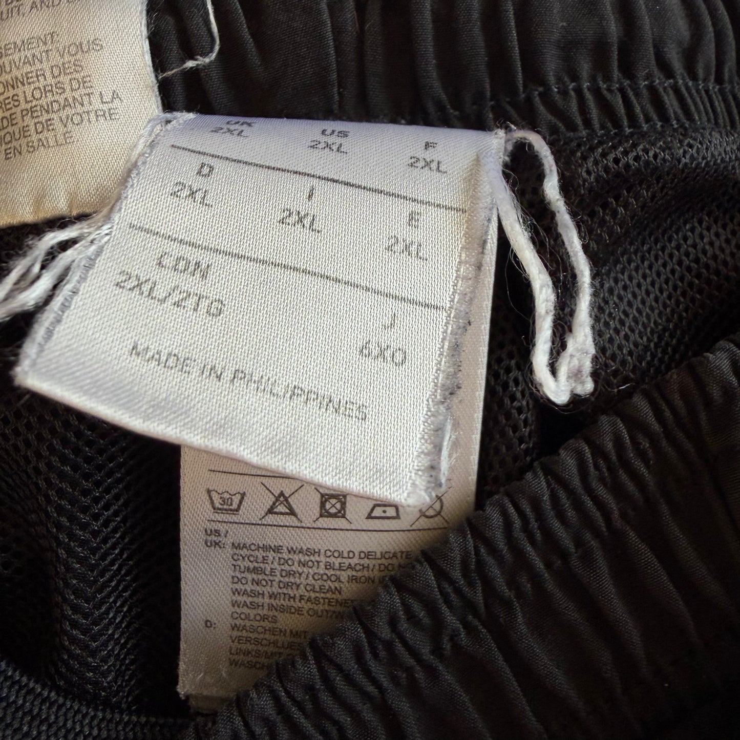 Y2K Adidas Classic Wide Leg Track Pants - XXL