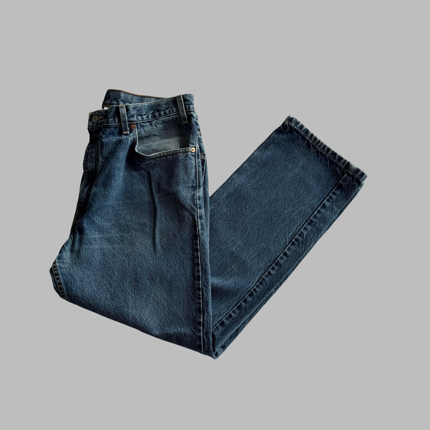 90s Levis Paper Tag Straight Leg Jeans - 38 x 30