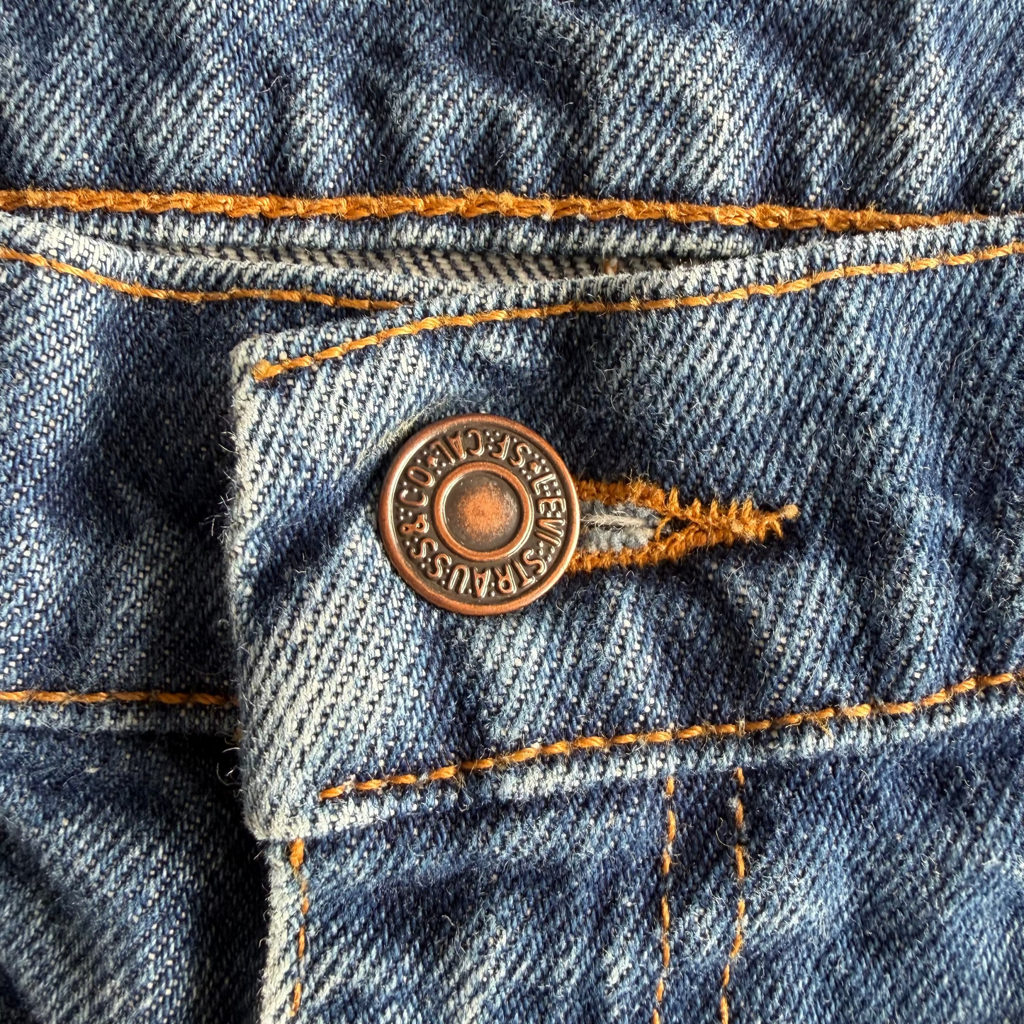 90s Levis Paper Tag Straight Leg Jeans - 38 x 30