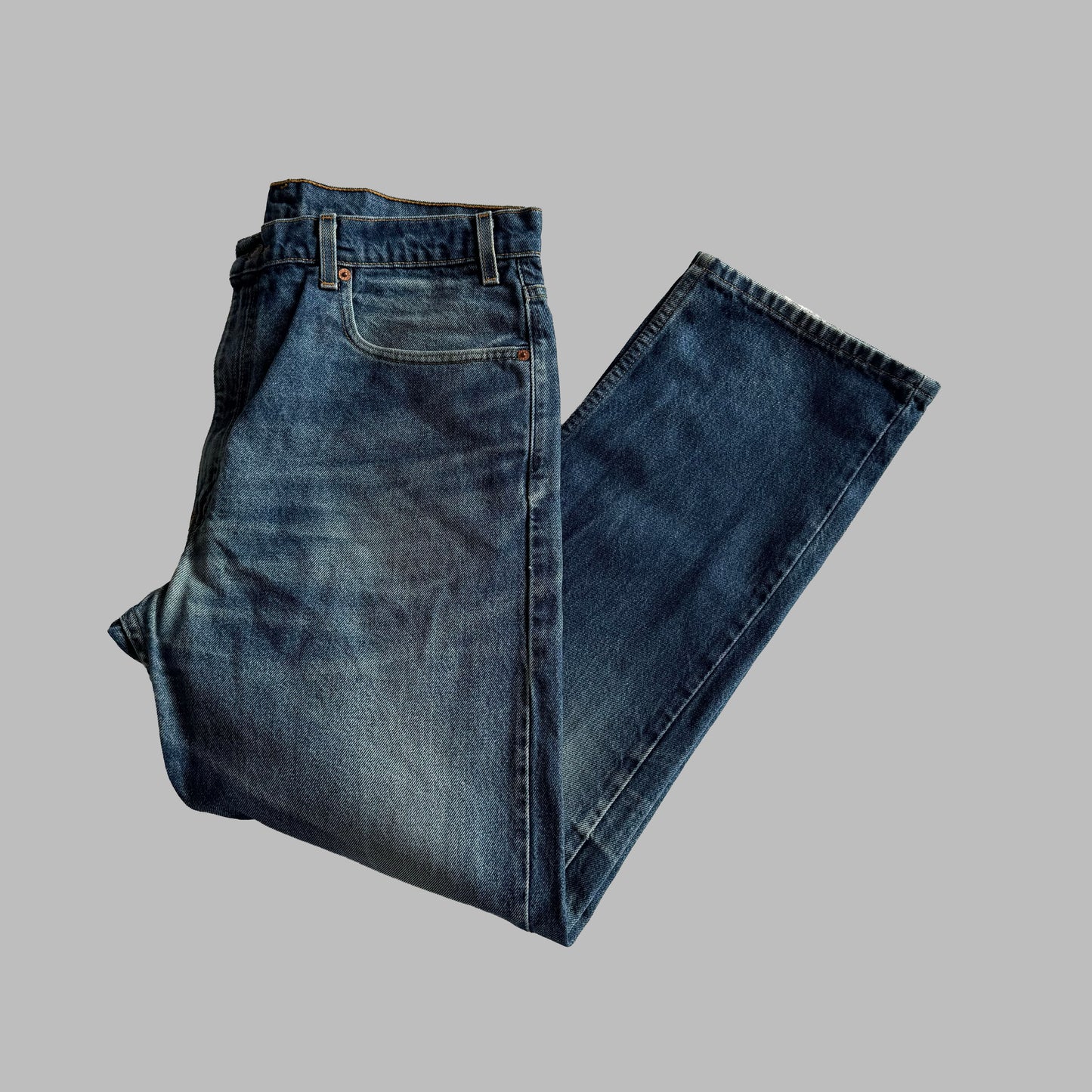 90s Levis Paper Tag Straight Leg Jeans - 38 x 30
