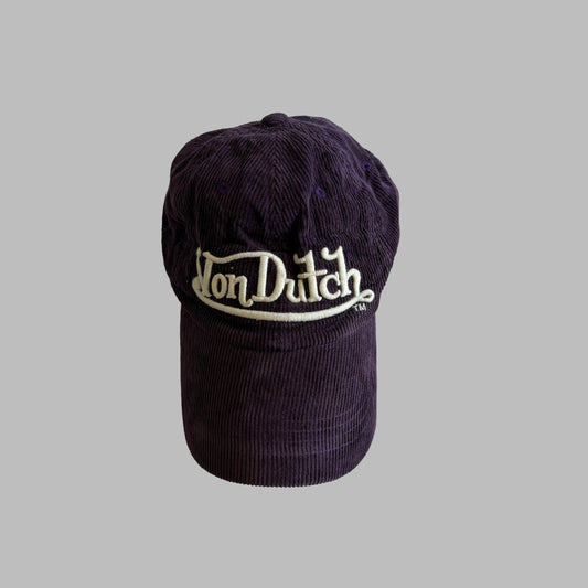 Von Dutch Corduroy Cap