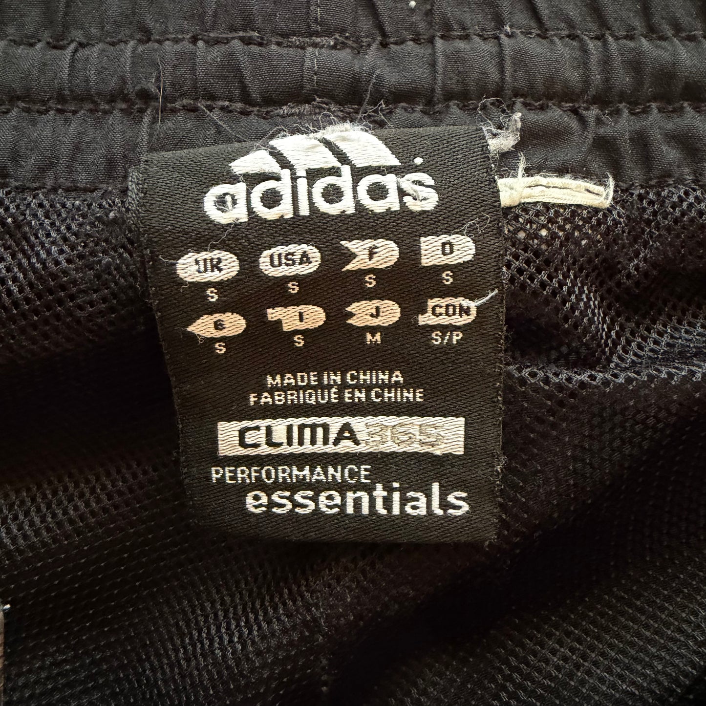 Y2K Adidas Three Stripe Wide Leg Track Pants - S