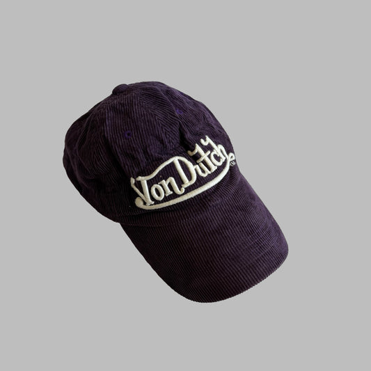 Von Dutch Corduroy Cap