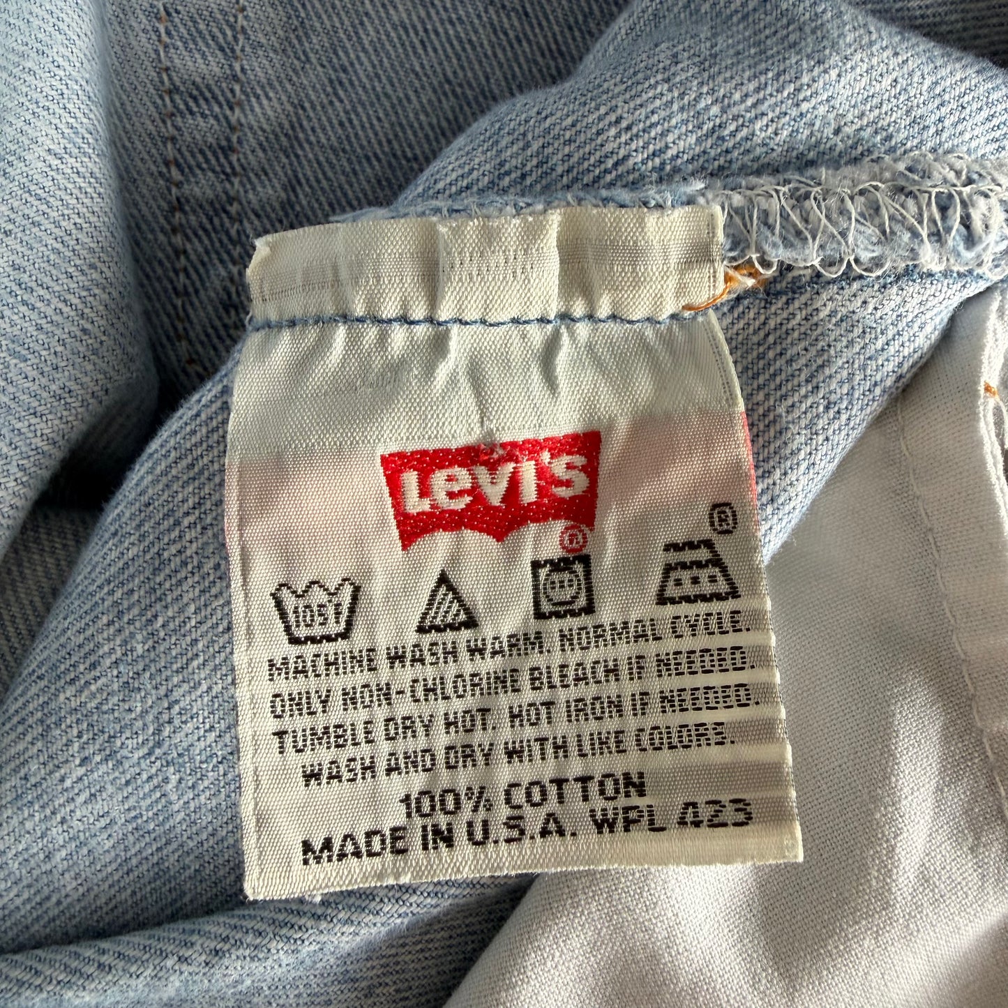 90s Levis Paper Tag Straight Leg Jeans - 32 x 30