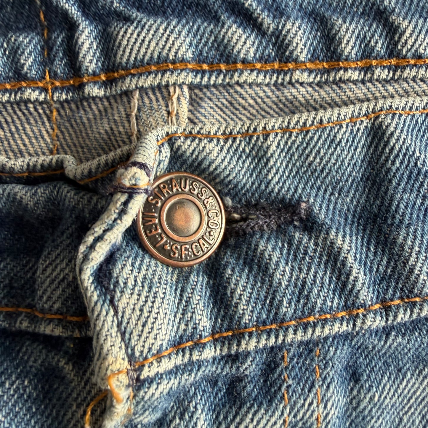 90s Levis Paper Tag Straight Leg Jeans - 36 x 30