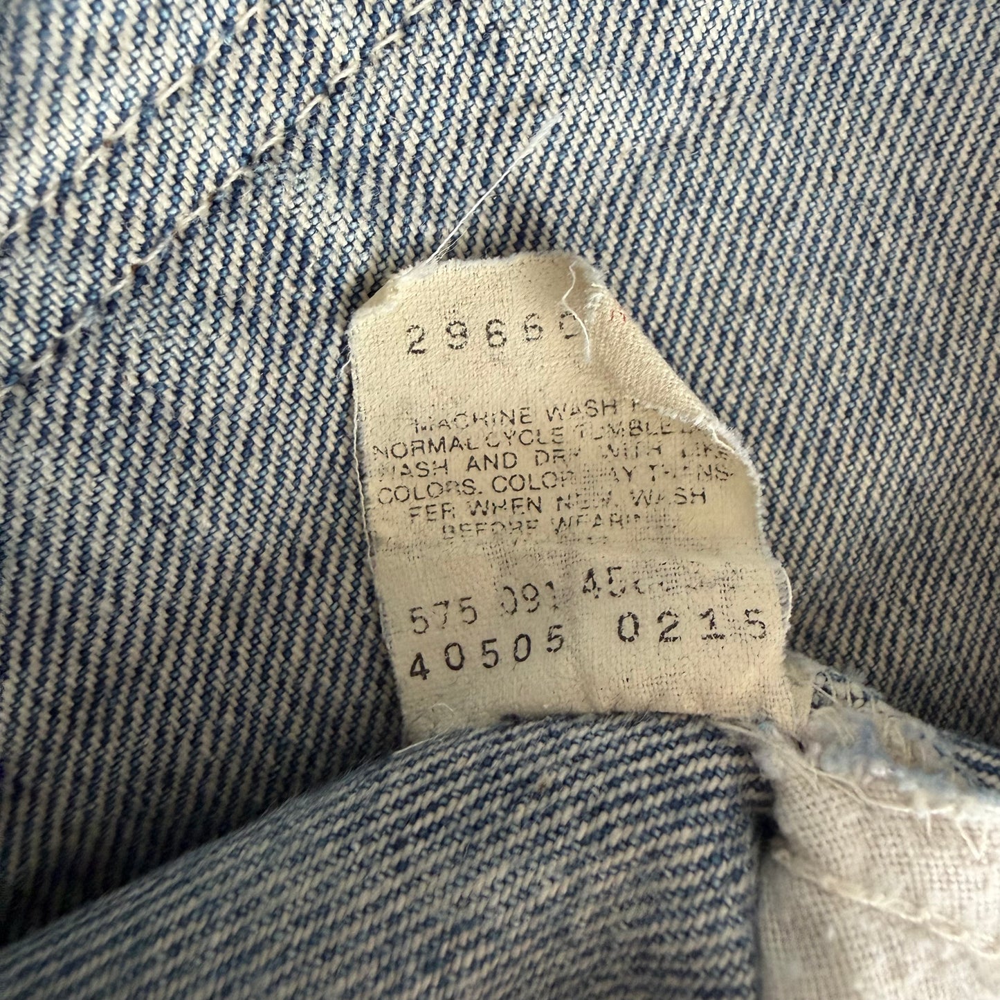 90s Levis Paper Tag Straight Leg Jeans - 36 x 30