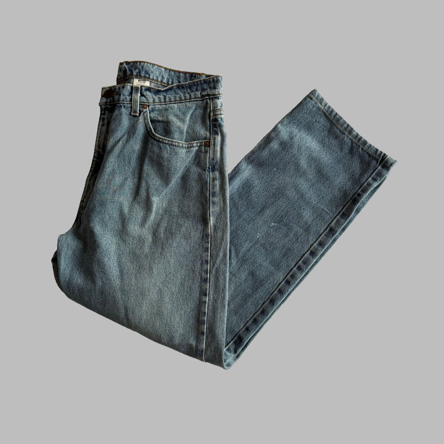 90s Levis Paper Tag Straight Leg Jeans - 38 x 30