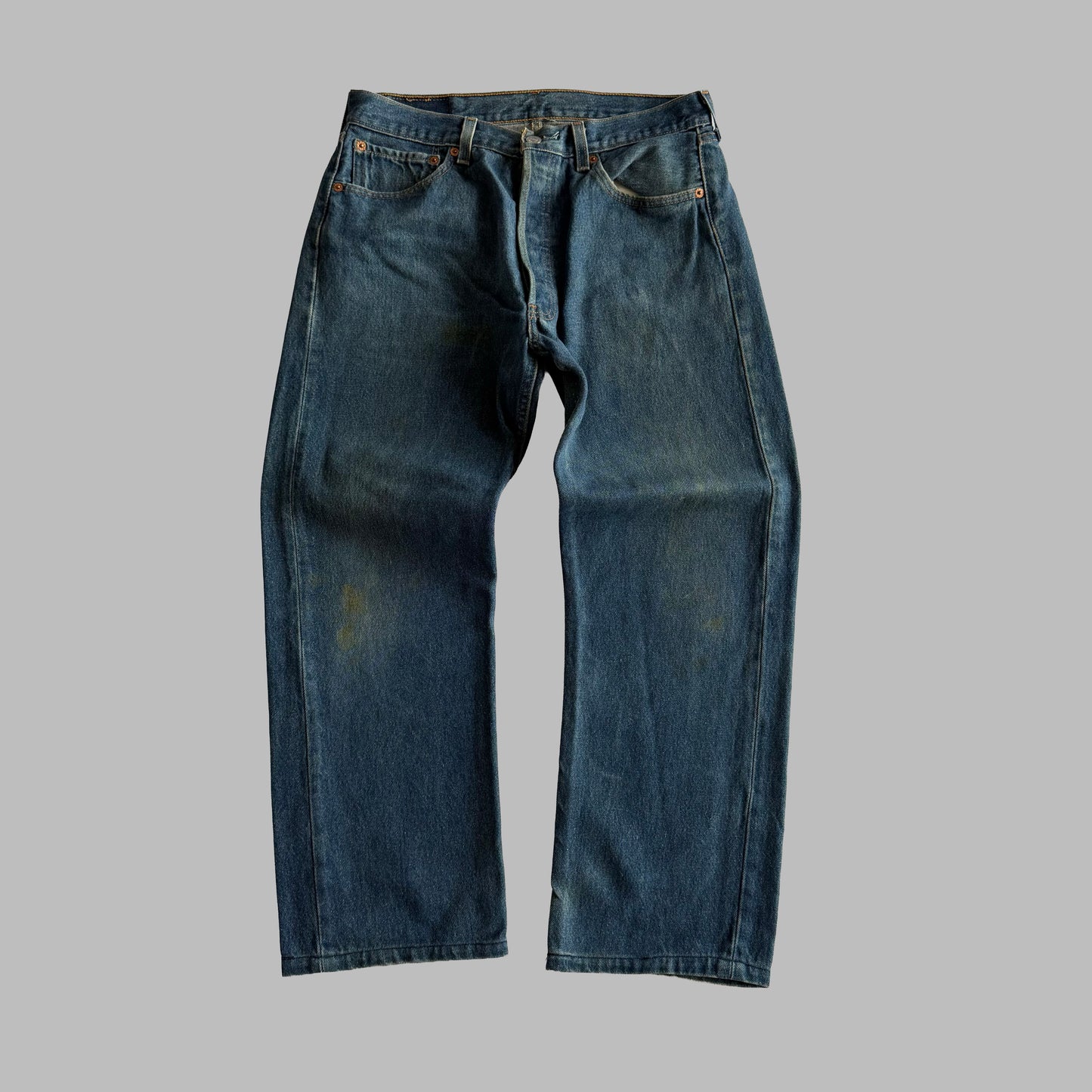 90s Levis Paper Tag Wide Leg Jeans - 33 x 32