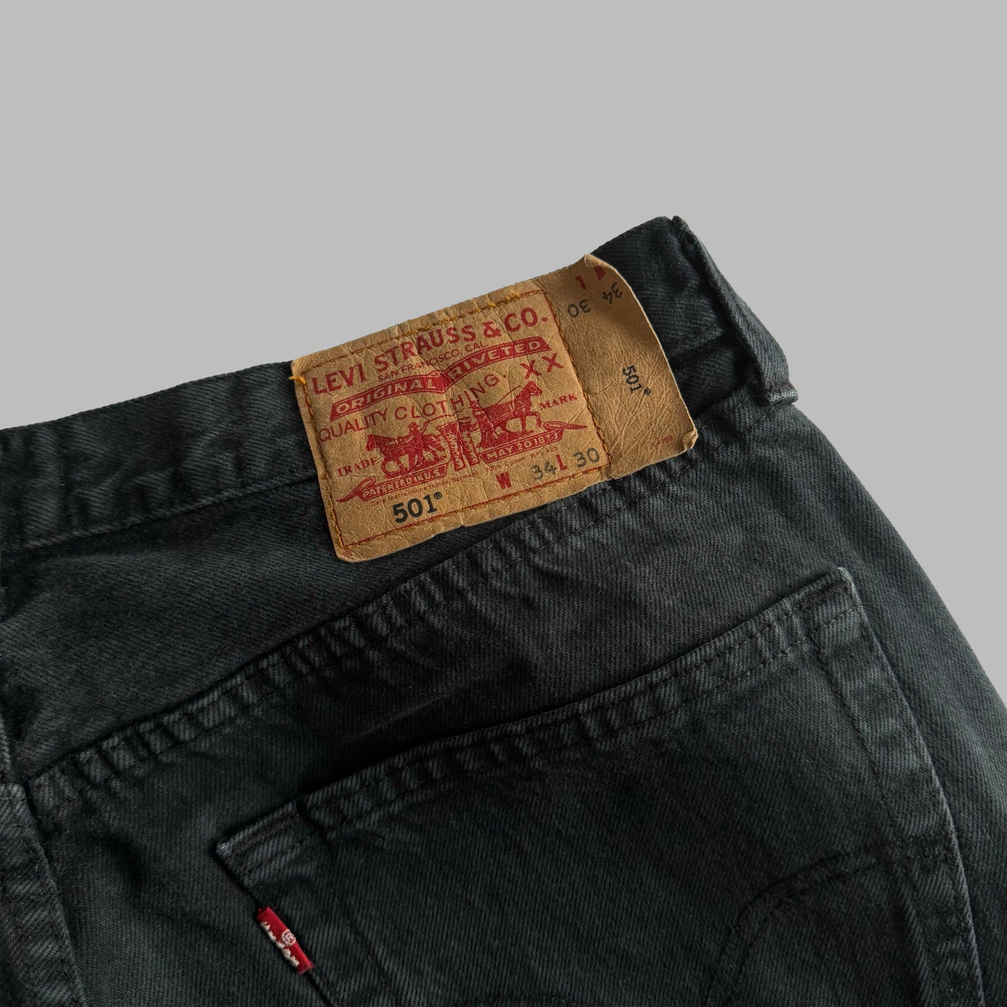 90s Levis Wide Leg Paper Tag Jeans - 34 x 30